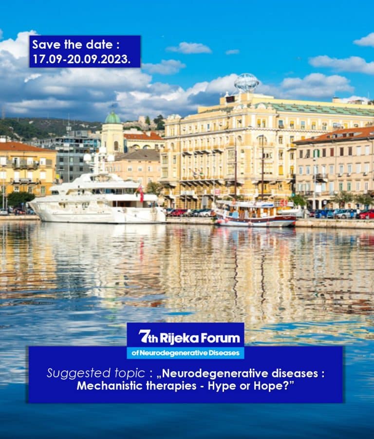 7th Rijeka Forum on Neurodegenerative Diseases