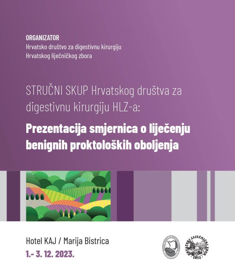 Prezentacija smjernica o liječenju benignih proktoloških oboljenja