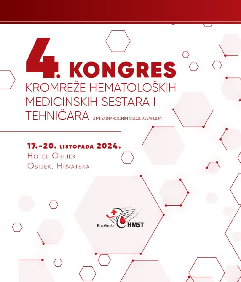 4. KONGRES KROMREŽE HEMATOLOŠKIH MEDICINSKIH SESTARA I TEHNIČARA