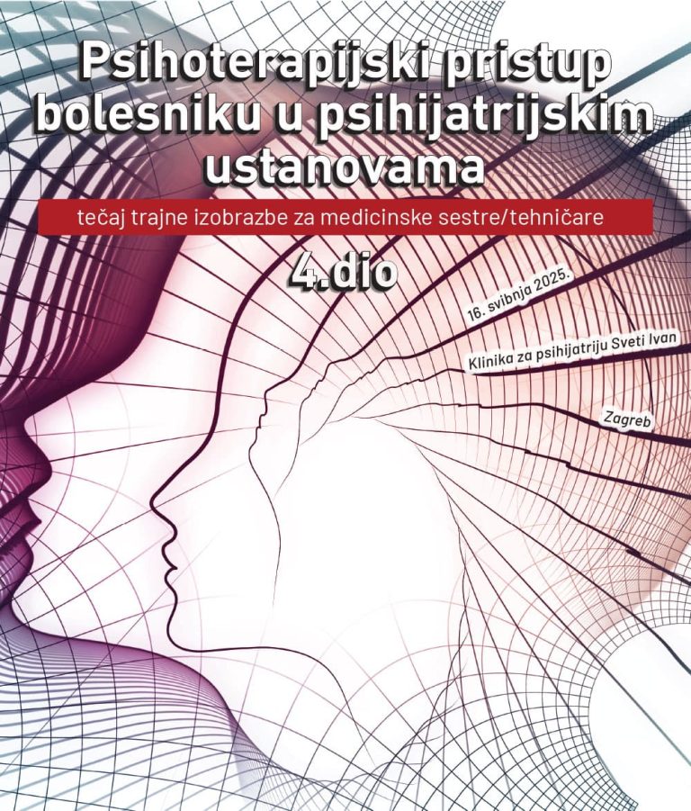 Psihoterapijski pristup bolesniku u psihijatrijskim ustanovama – 4. dio