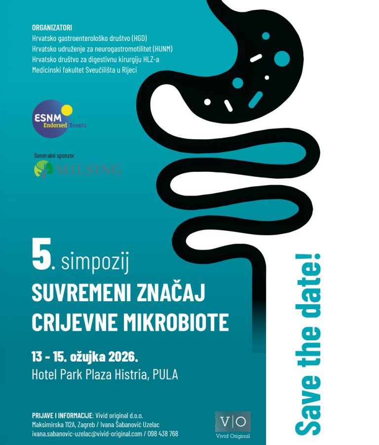 5. simpozij SUVREMENI ZNAČAJ CRIJEVNE MIKROBIOTE