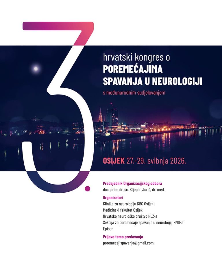3. Hrvatski kongres o poremećajima spavanja u neurologiji