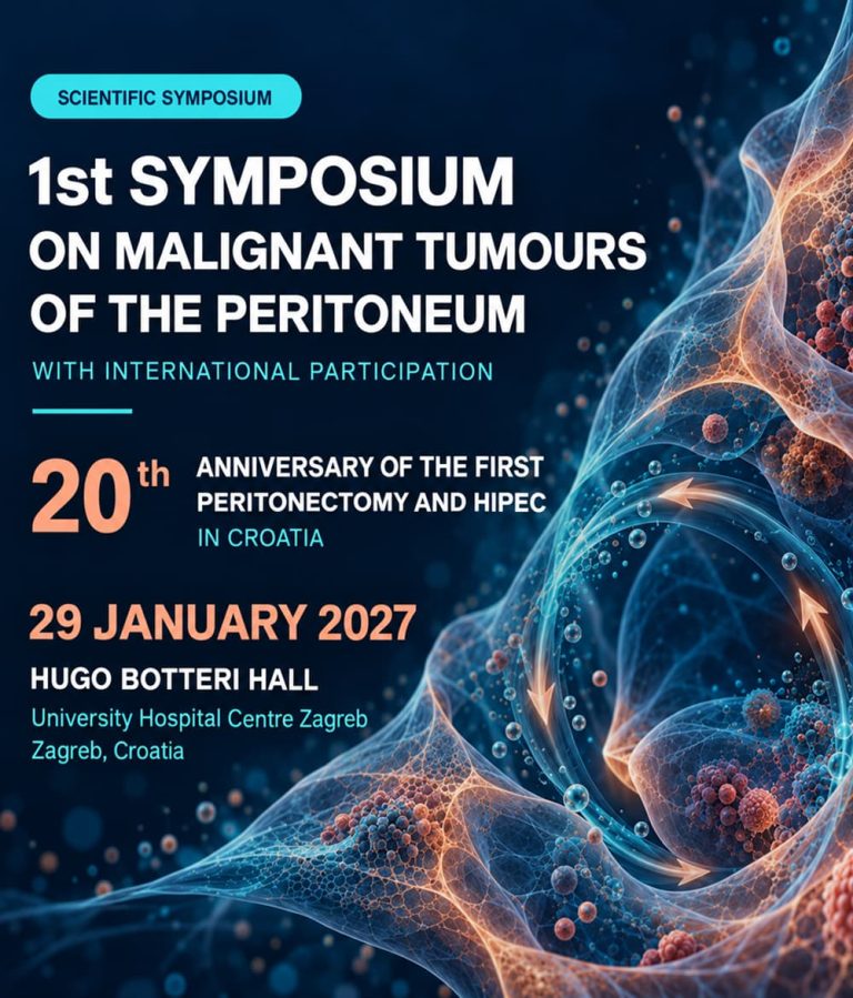 1st SYMPOSIUM ON MALIGNANT TUMOURS OF THE PERITONEUM